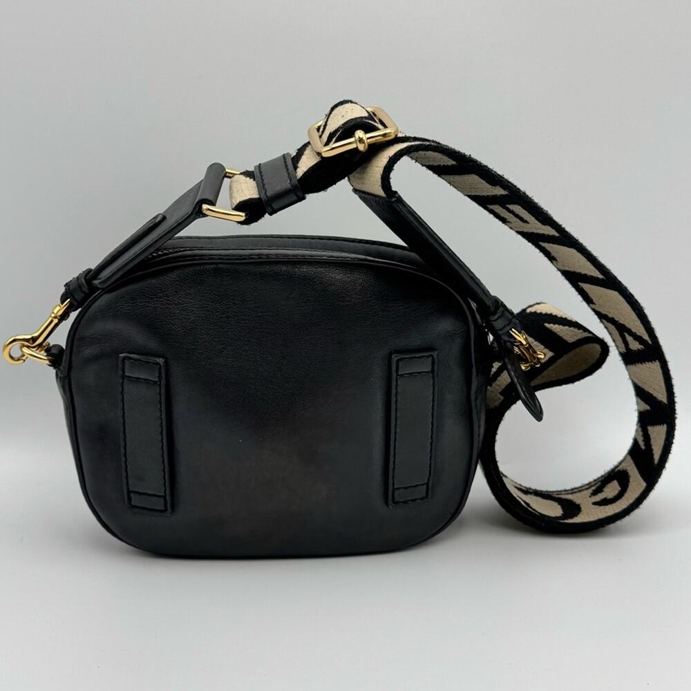 Stella McCartney Perforated Logo Crossbody Bag and Belt Bag Black W/ Tags Gift - Picture 2 of 15